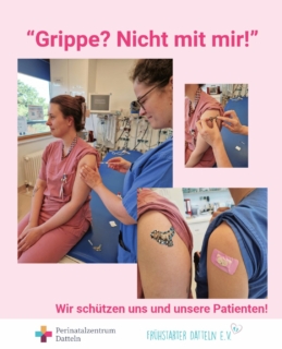 Die Temperaturen sinken und die Erkältungszeit beginnt – auch die Grippesaison rückt näher. 🍂
Deshalb starten unsere Impfungen: Wir schützen uns und unsere Patienten. 💜
#Grippeschutz #Influenza #Kinderklinik #Impfungen